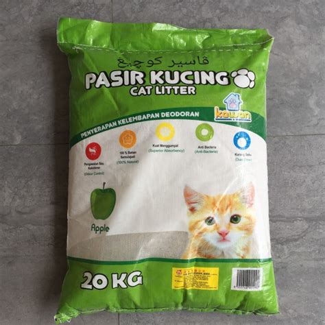 harga pasir kucing wangi.